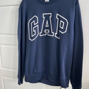 GAP Men's Classic Navy Crewneck Sweater